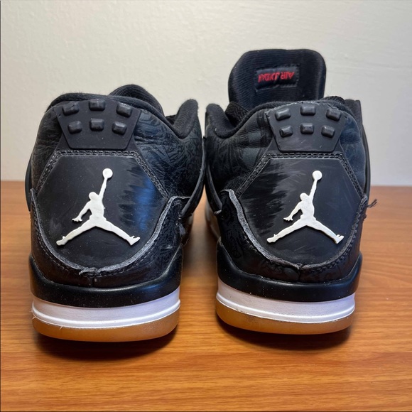 Jordan 4 Laser Black - Picture 7 of 9